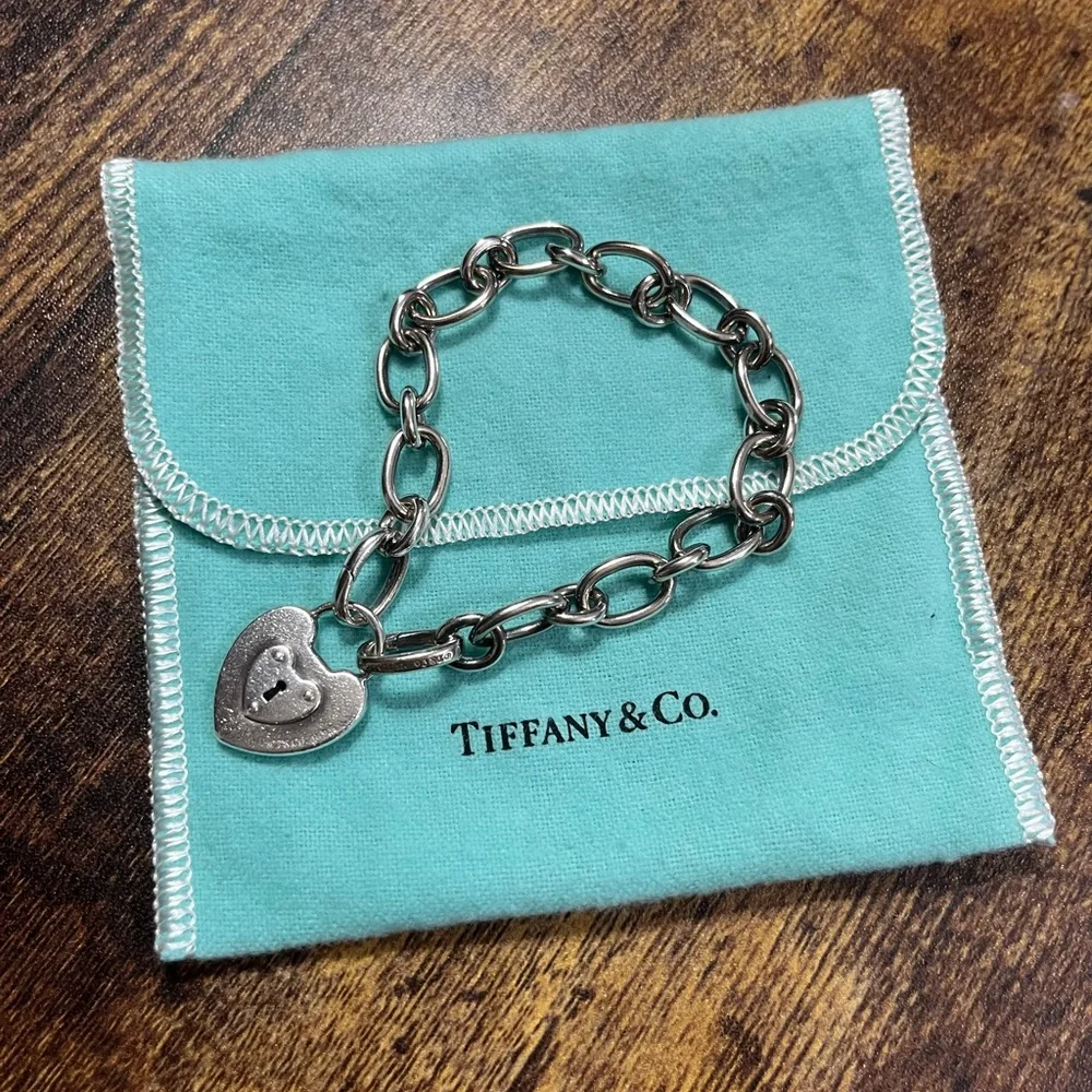 Tiffany & Co. Heart Tag Charm Bracelet - Picture 1 of 3